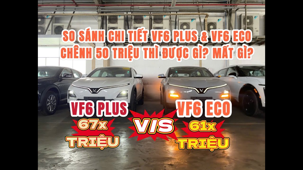 ✅Đánh Giá Chi Tiết VF6 Plus và VF6 Eco | Nên Chọn Bản Nào Cho Gia Đình? Chênh 50 Triệu Có Đáng?