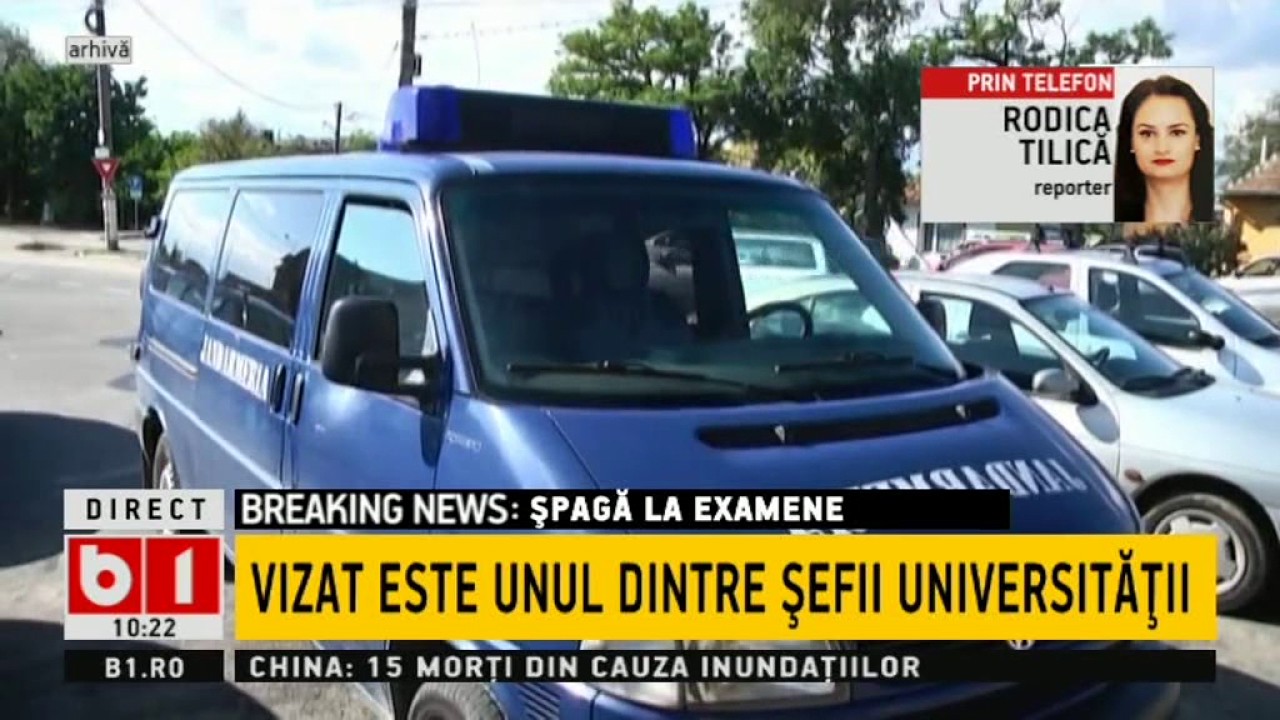 STIRI B1TV- PERCHEZIȚII de amploare la UMF București: Mită pentru promovare