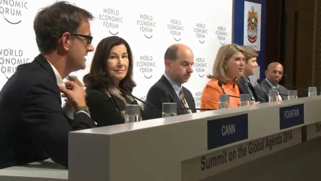 Dubai 2014 - Press Conference on the Global Agenda Council Award