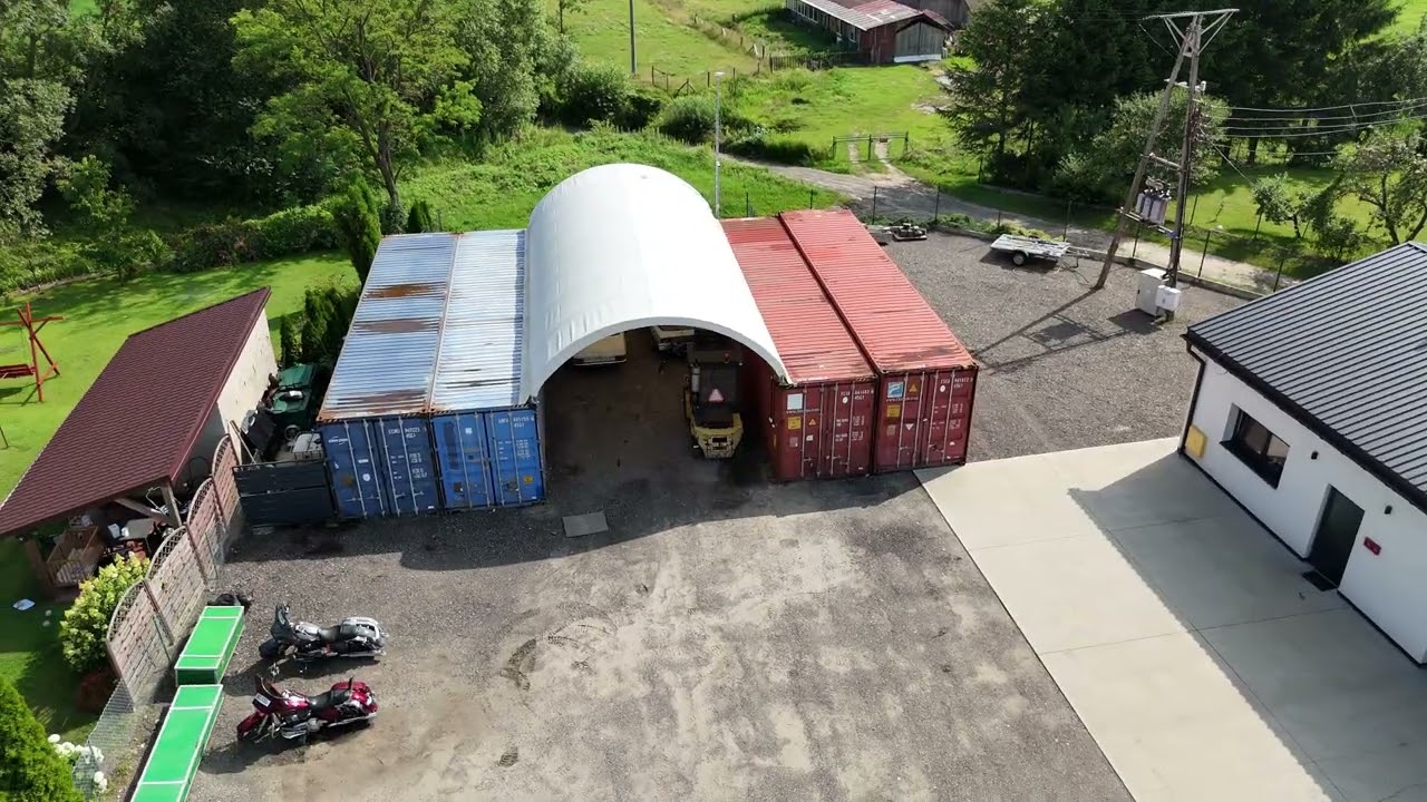 Zadaszenie Kontenerowe Delta Industrial | DLT 2040/2040H