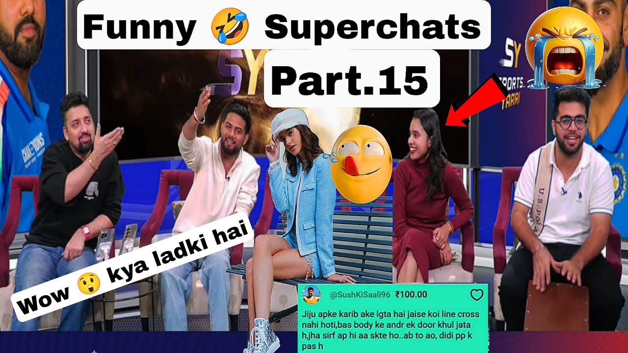 New Viral Funny 🤣 Superchats On Sports Yaari Sushant Mehta Must Watch 🔥