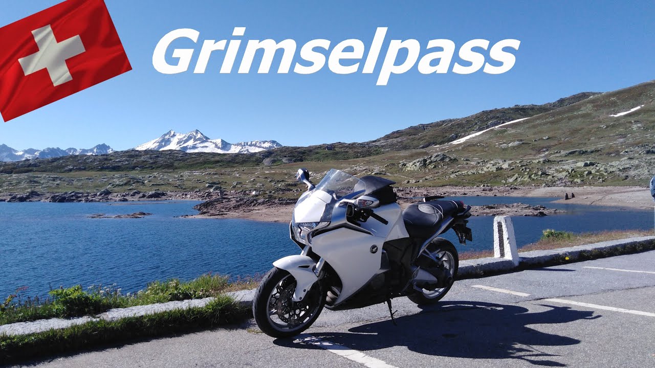 Grimselpass von Innertkirchen nach Gletsch, mit dem Motorrad, Honda VFR 1200 F DCT