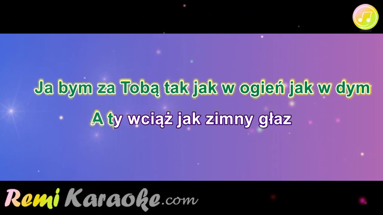Happy End - Czy Ty Nie Masz Serca (karaoke - RemiKaraoke.com)