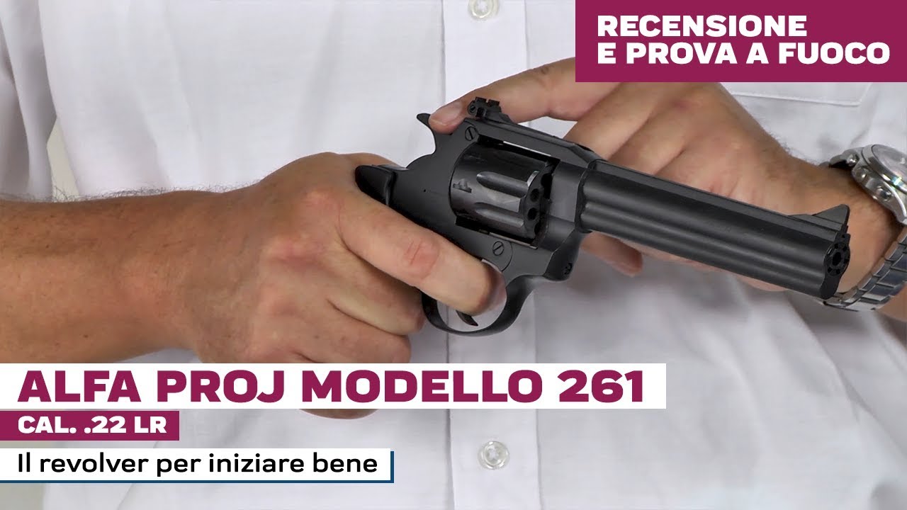 Alfa Proj modello 261 cal. 22 Lr - Recensione completa e prova a fuoco | Armi Magazine