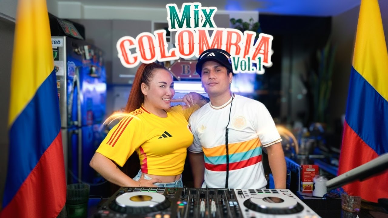 Viajando con Dj Seven Ft. Dj Priscilla - Mix Colombia Vol.1