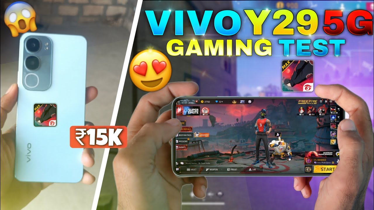 VIVO Y29 5G UNBOXING 📦||FREE FIRE  TEST & BEST SENSITIVITY 2025||