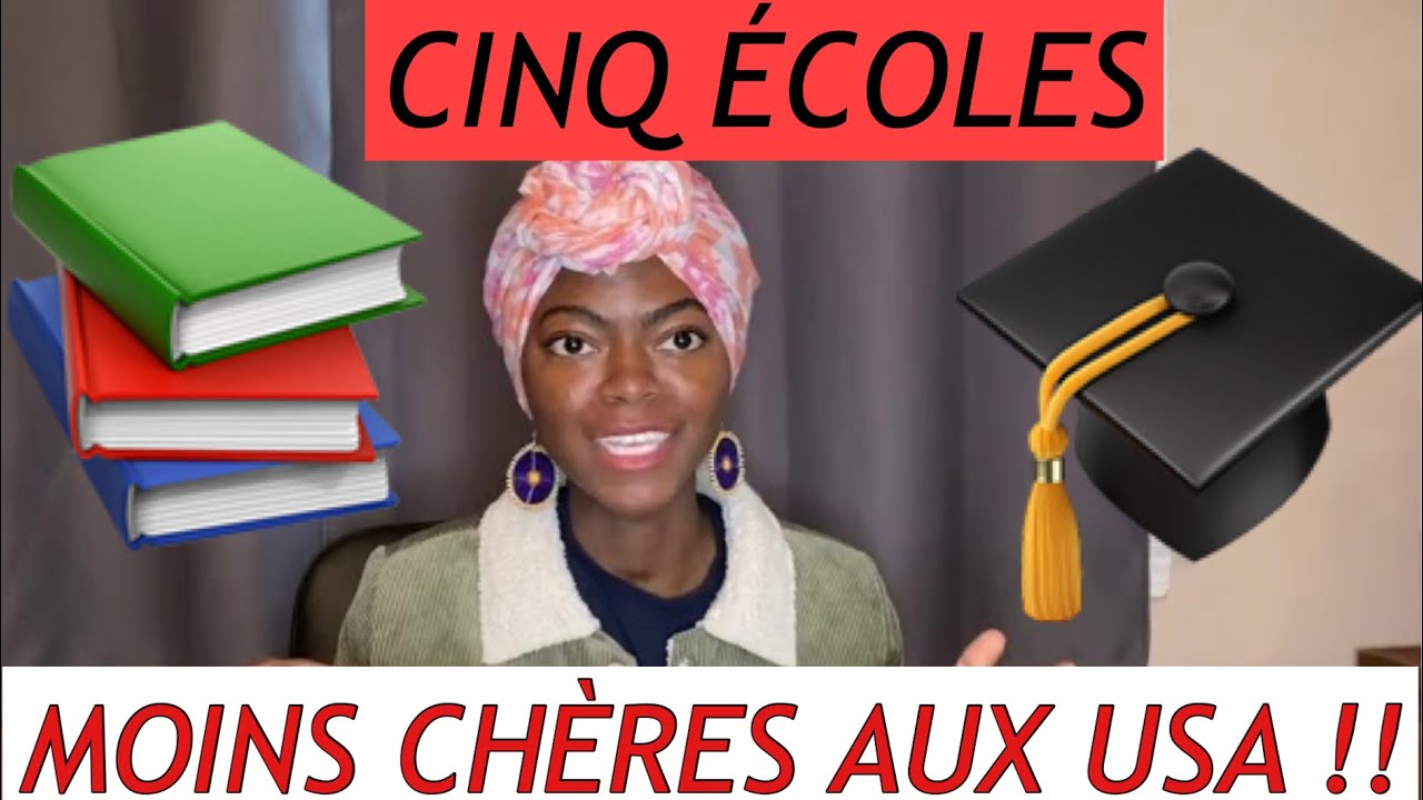 5 UNIVERSITÉS MOINS CHÈRES AUX USA!!