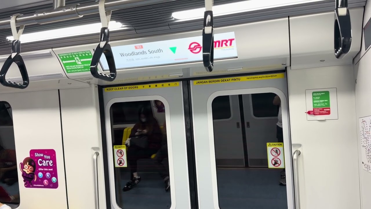 SMRT Kawasaki Heavy Industries CRRC Sifang CT251 (2060): Springleaf to Woodlands North. 