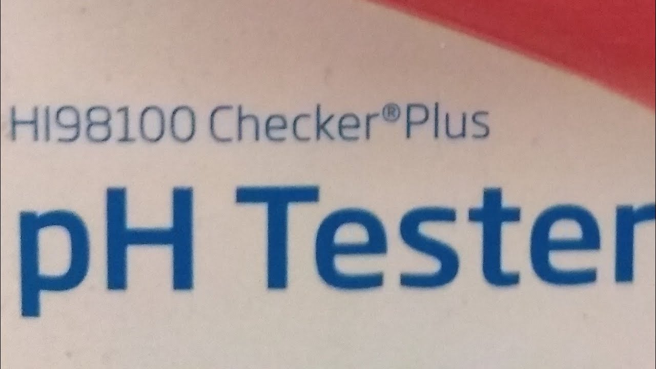 Prueba de pH (Hanna instruments HI98100)