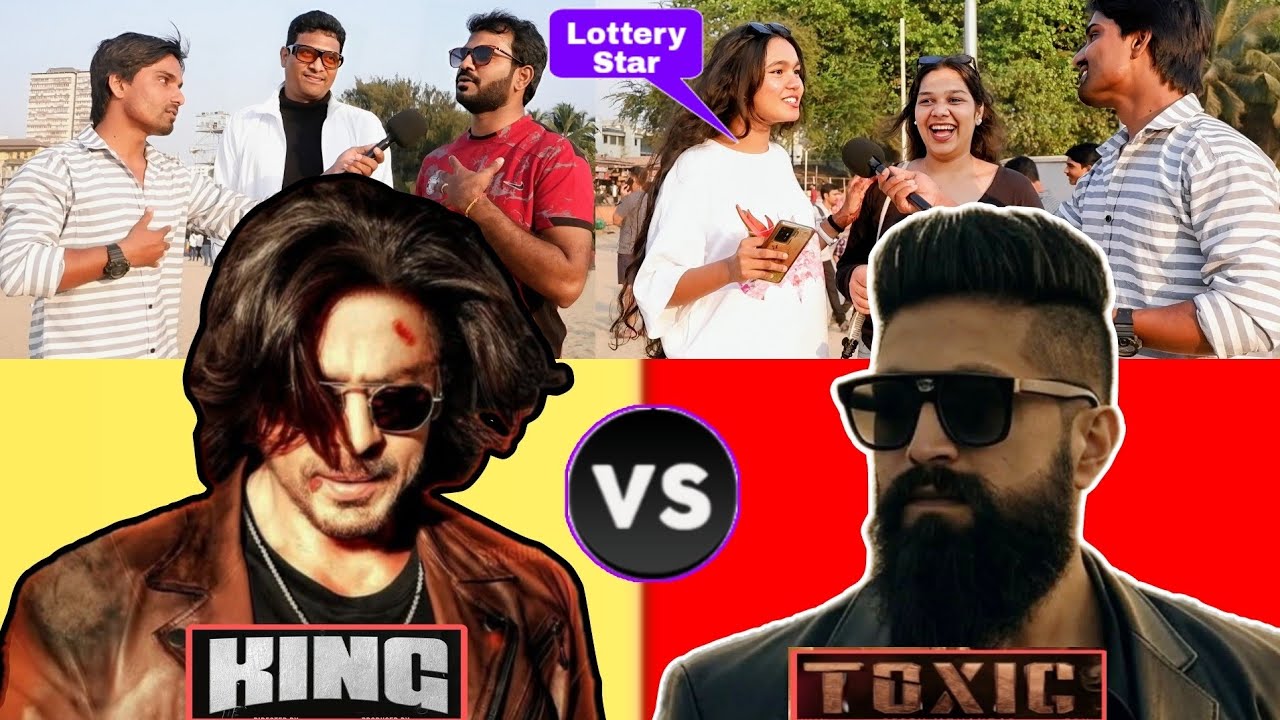 Which Movie Will Be Bigger Hit | SRK vs YASH, Public Reaction on trailer, Shah rukh khan