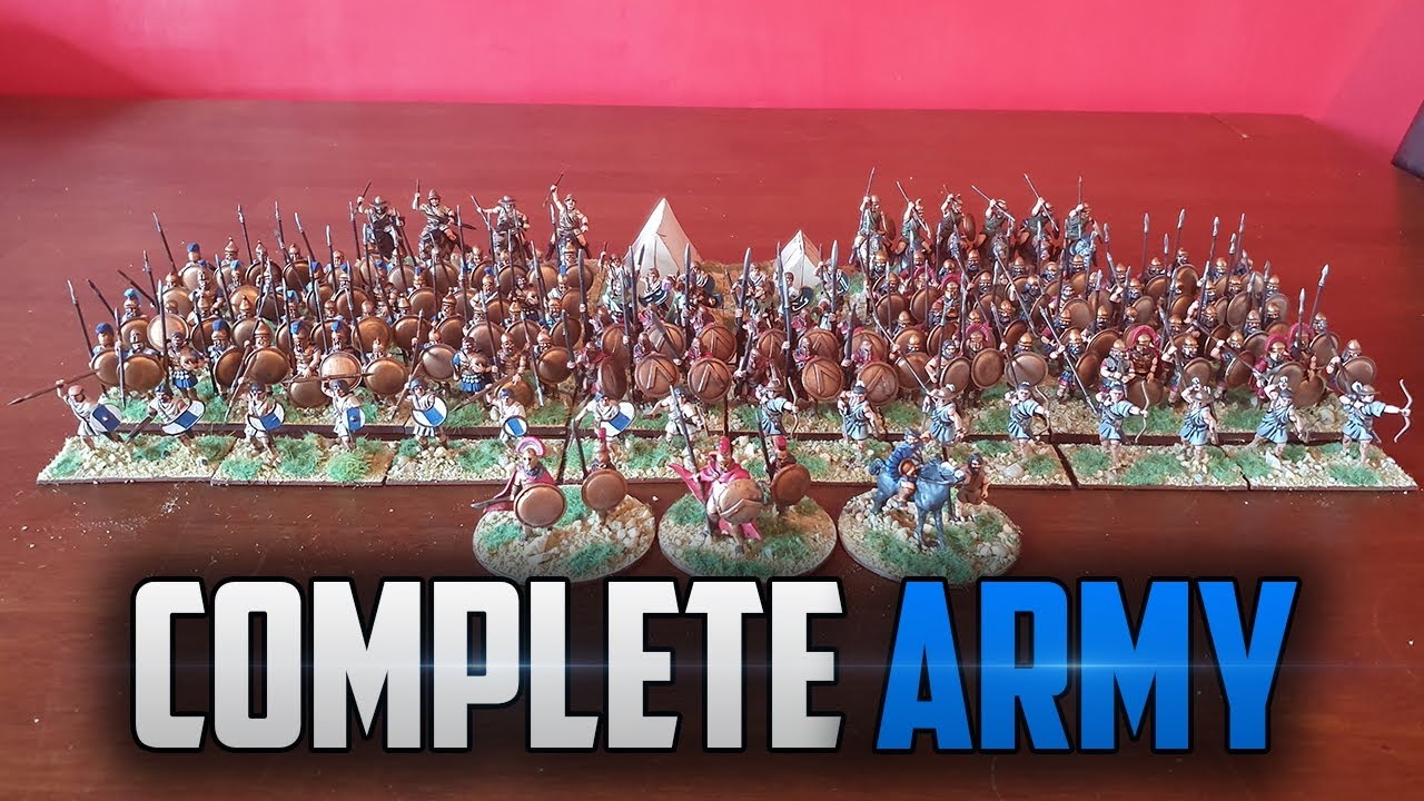 ADLG Spartans Fully Painted