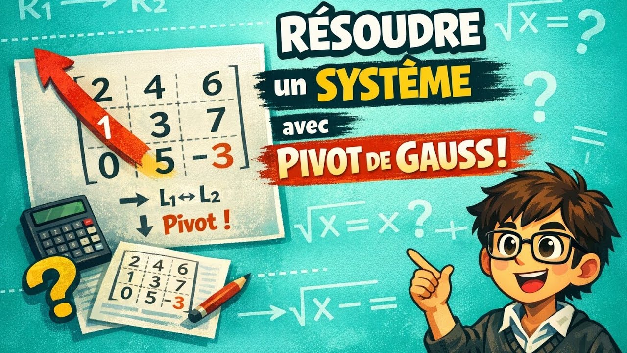 Résolution système linéaire avec Pivot de Gauss