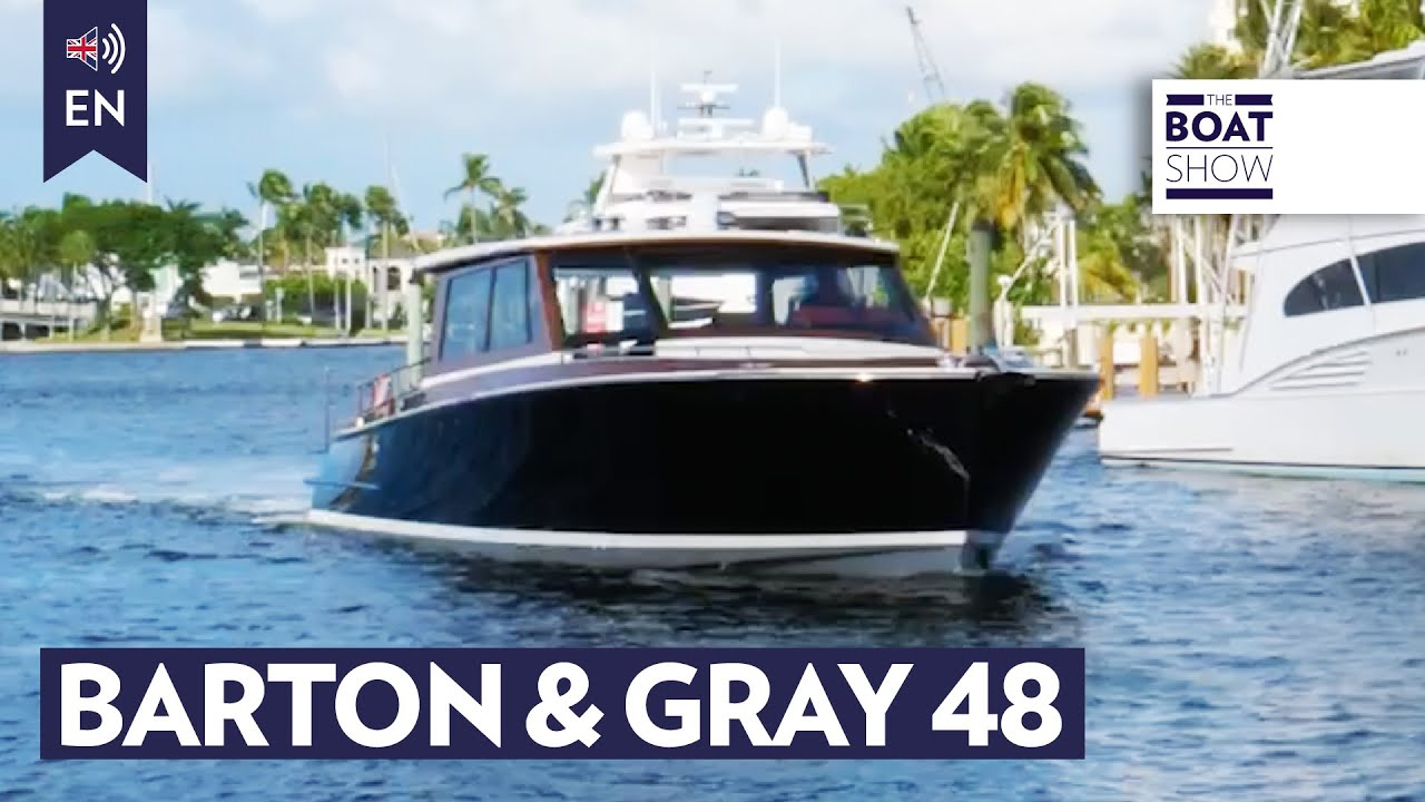 BARTON & GRAY Daychaser 48 seen at FLIBS 2023 - The Boat Show