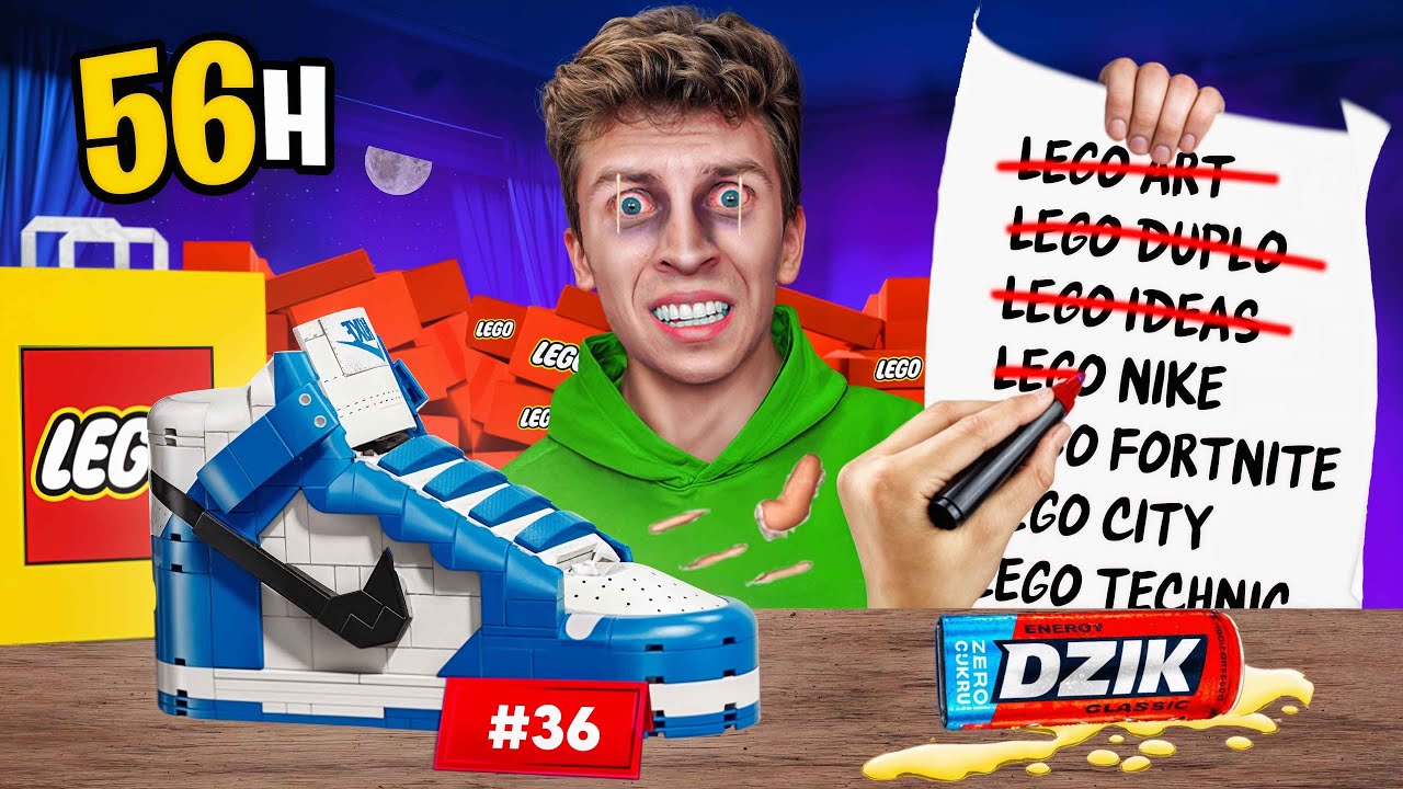 MUSIAŁEM ZŁOŻYĆ KAŻDĄ SERIĘ LEGO ZANIM ZASNĘ!