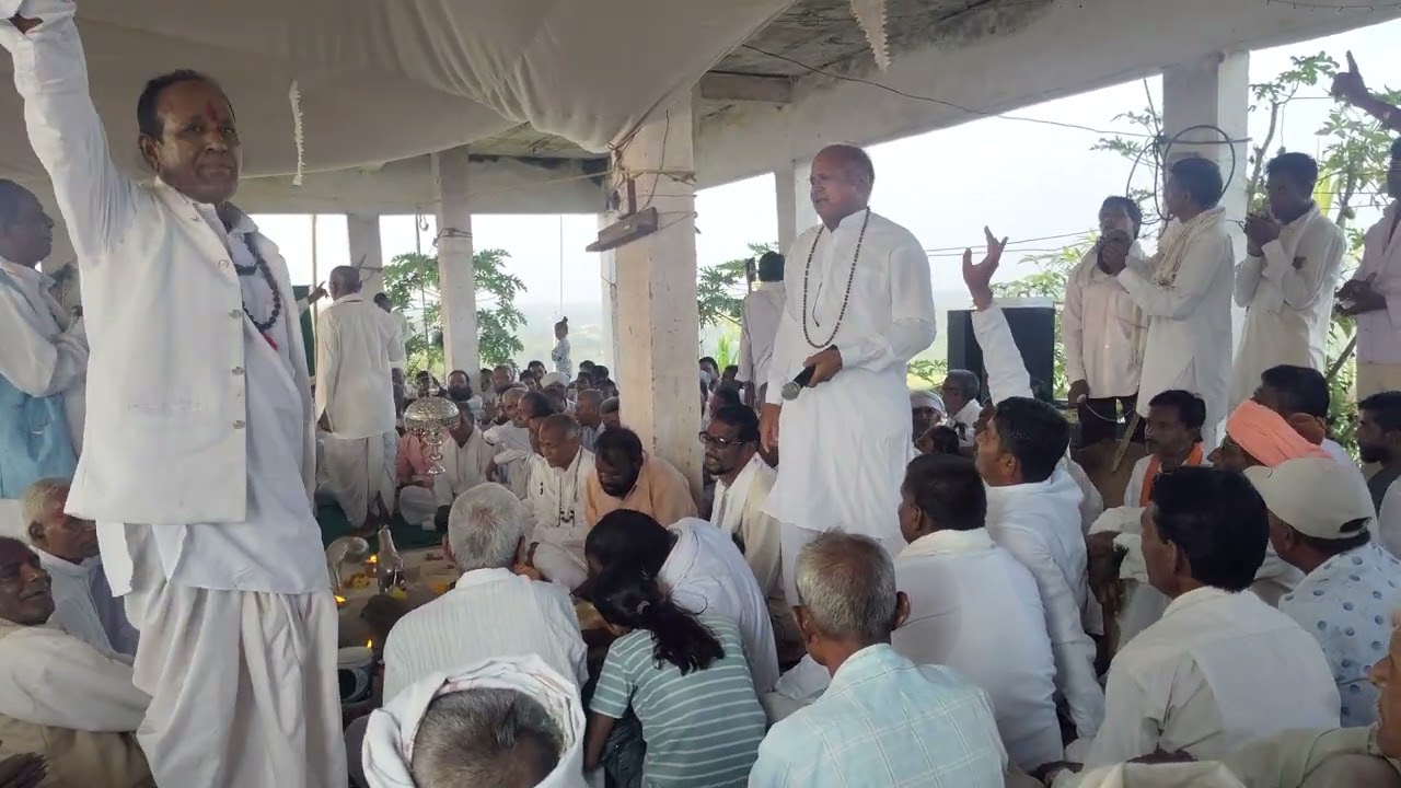 34 gav  ka Shukla paath Pujan karykram thali talai Dham
