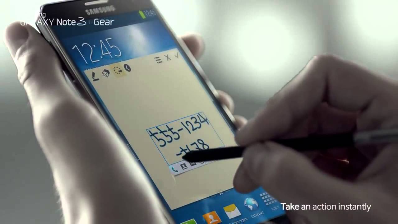 Samsung GALAXY Note 3 Gear Official TVC