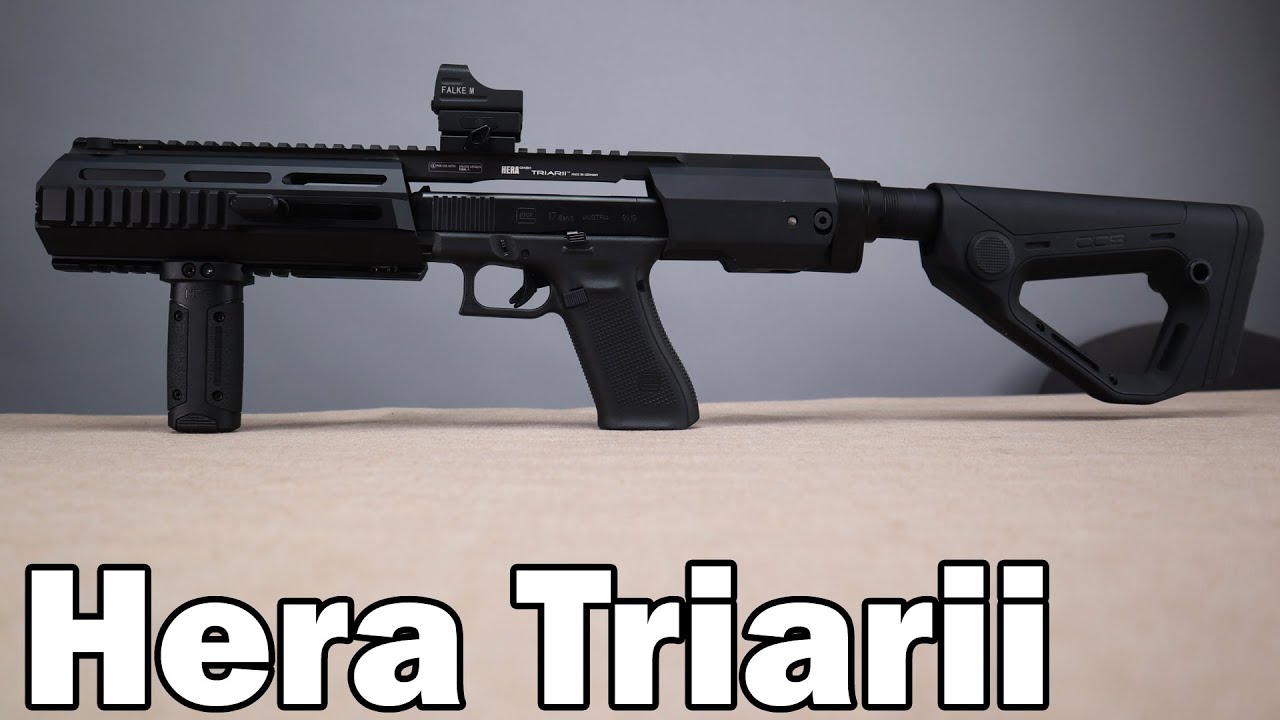 Hera Arms Triarrii – Un Châssis pour votre Glock (ou CZ)