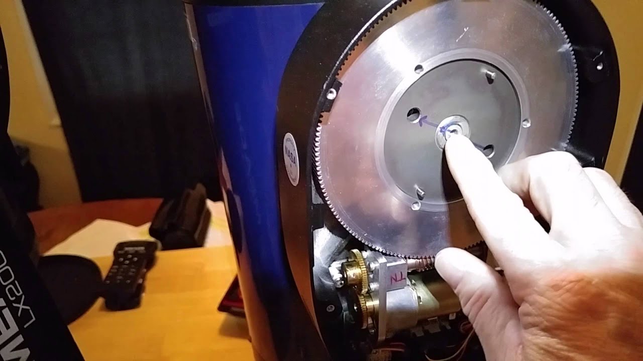 Meade LX200 GPS/AFC/R DEC Clutch Lock upgrade