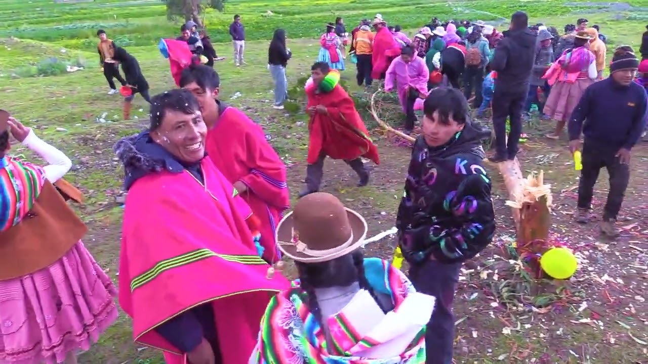 corta monte al estilo de carnaval de chucuito alf. 2026  David Chanini y Esp. Delia Asqui