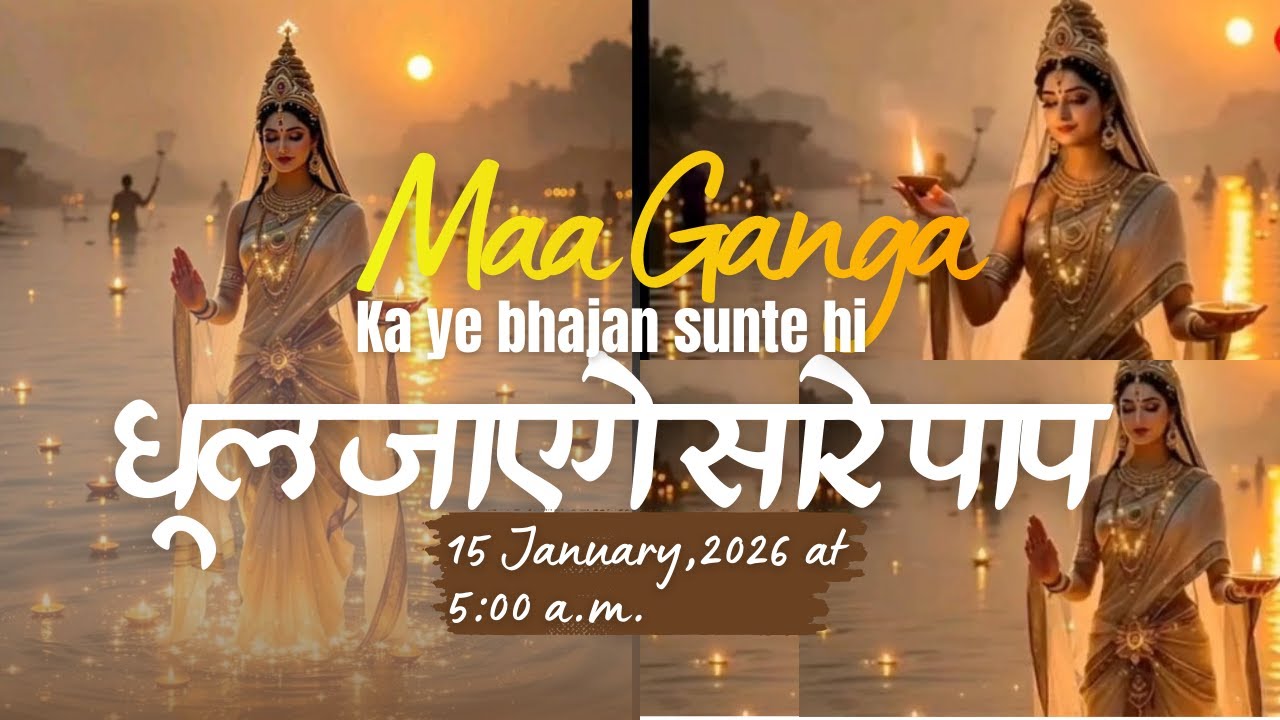 मकर संक्रांति स्पेशल: माँ गंगा के इस भजन को सुनने से धुल जाएंगे सारे पाप | Ganga Mata Bhajan 2026