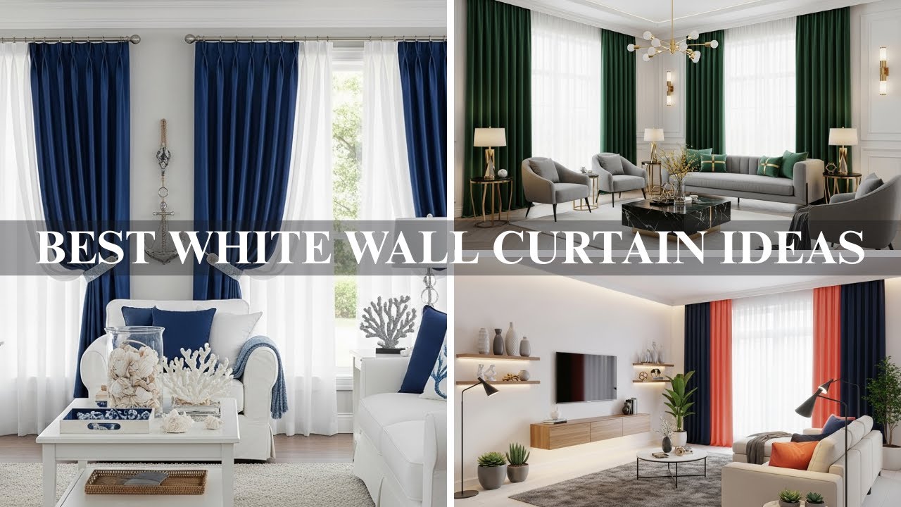 What Color Curtains Go With White Walls? | Best Curtain Ideas for Home