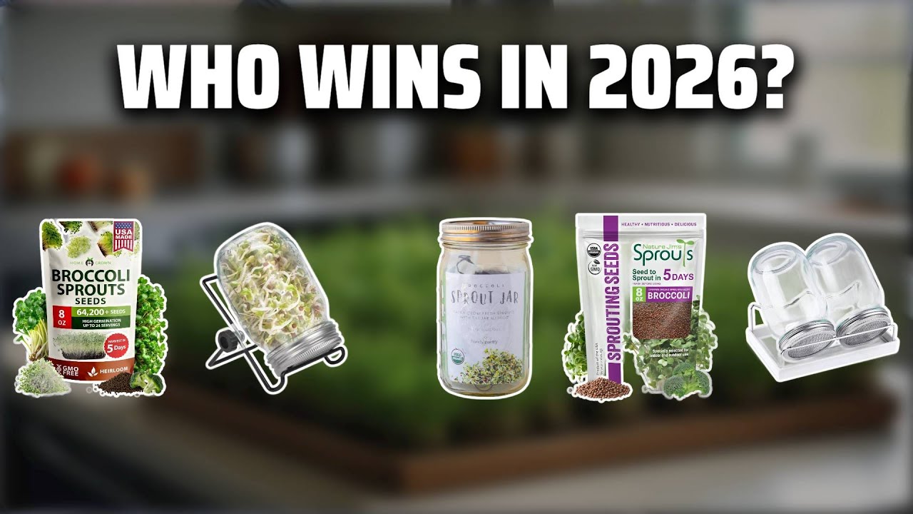The Top 5 Best Broccoli Sprout Kit in 2026 - Must Watch Before Buying!