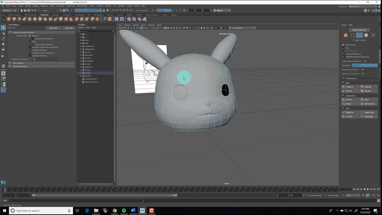 Maya - Model Pikachu