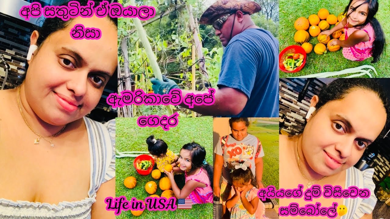 ඔයාලා නිසා ලැබුන සතුට😍| American Simple Family Life |😍Sri Lankan food |Life in USA 🇺🇸 