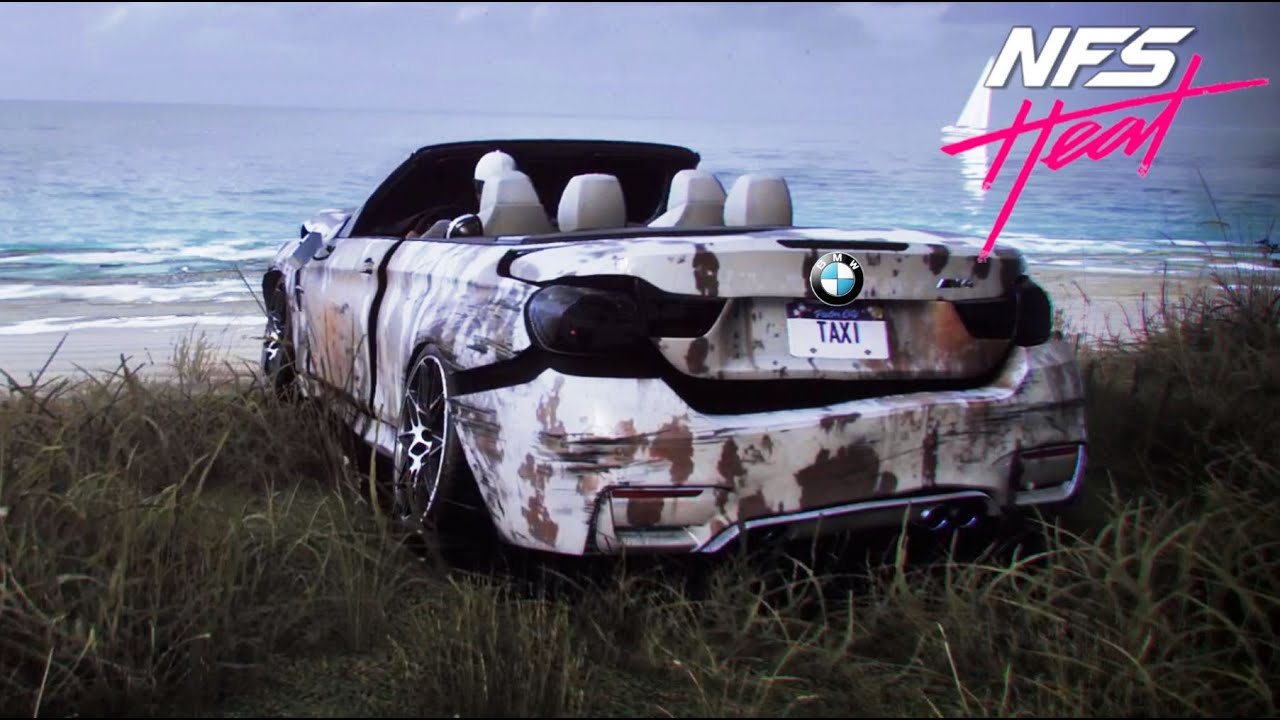 Rebuilding a BMW M4 Convertible ' 2017 - NFS HEAT and Car Machine Simulator 2021 Gameplay