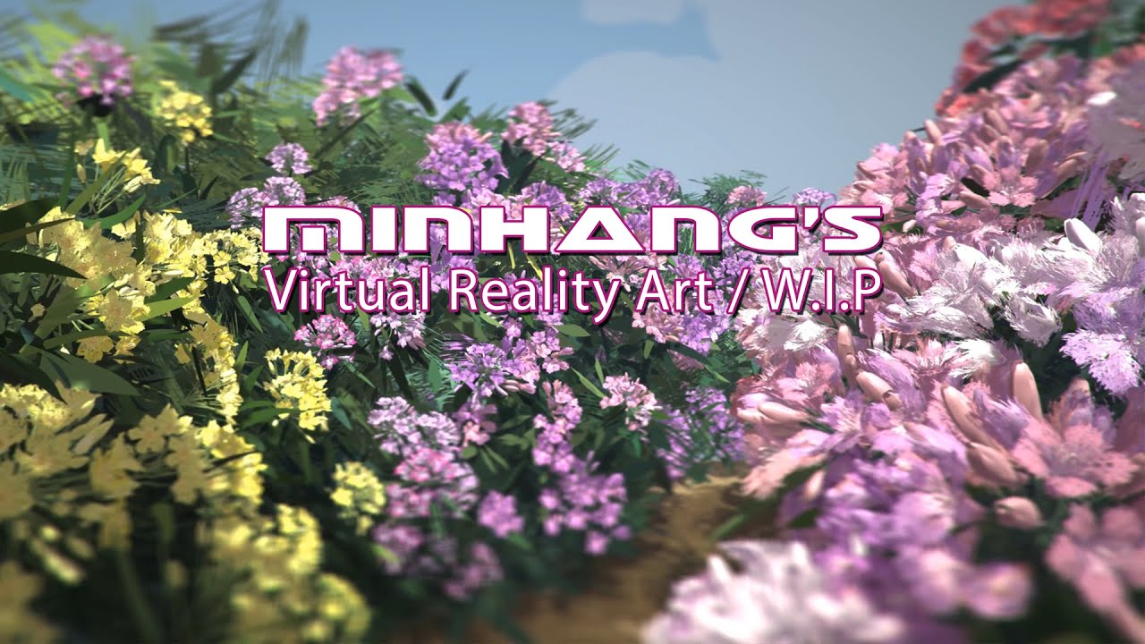 Somewhere from Ghibli - VR Art by Tilt Brush / Open Brush - by Minhang - Part 2