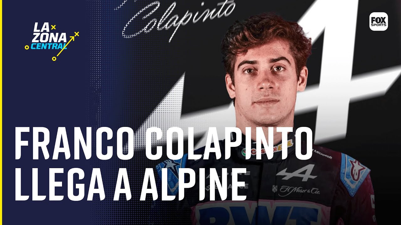 ALPINE CONFIRMÓ A FRANCO COLAPINTO COMO PILOTO DE RESERVA || LA ZONA CENTRAL