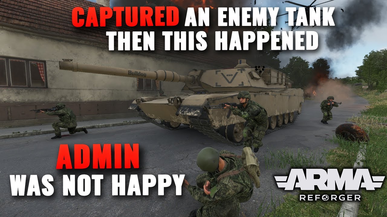 I Stole an Abrams Tank and This Happened | Arma Reforger