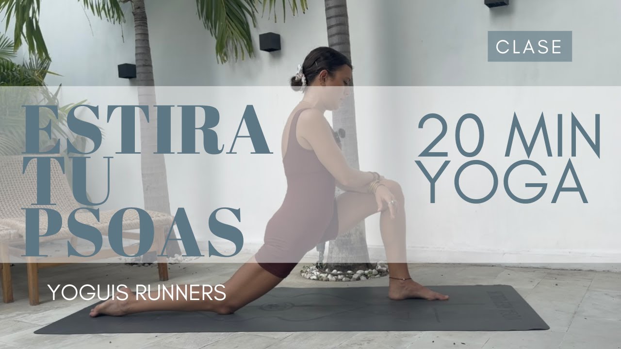 Yoga para estirar flexores de cadera | Yoga para runners
