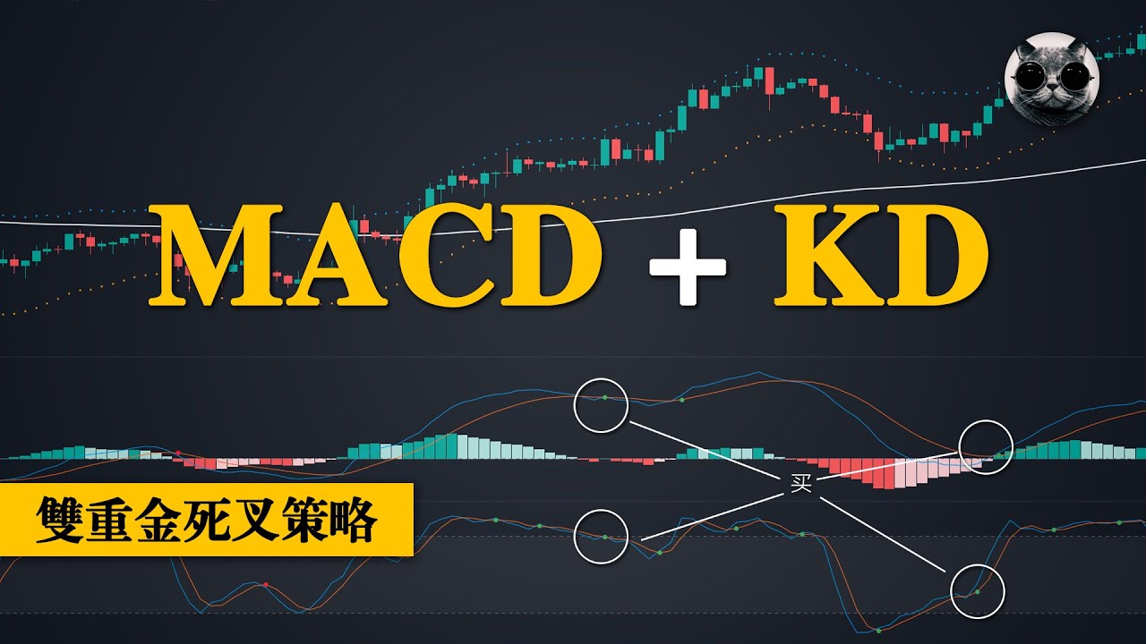 MACD指標和KD隨機震盪指標的雙重金死叉策略，手動測試100次結果揭曉！ | 老貓與指標
