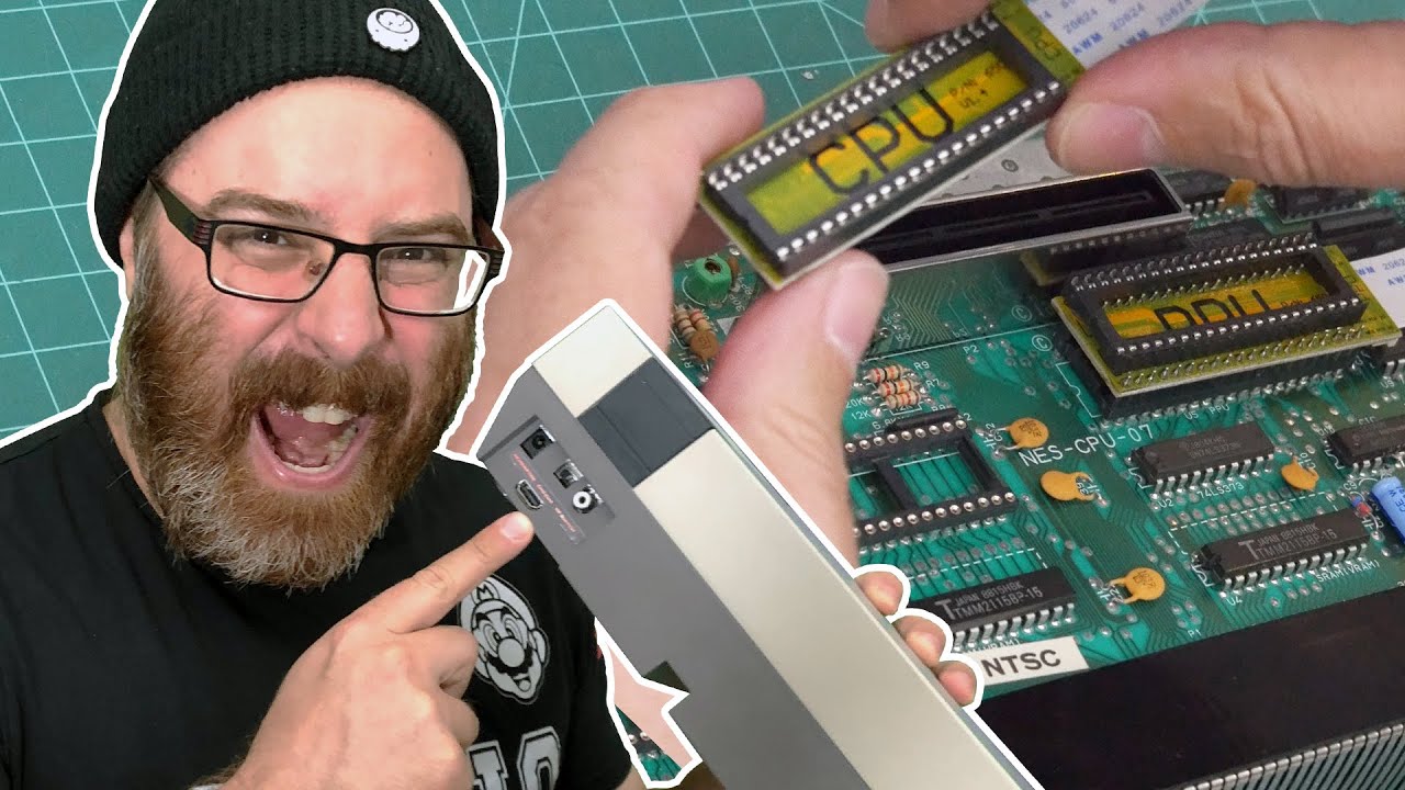 Modifier la NES pour un signal HDMI : BRICOLER C'EST SÉRIEUX