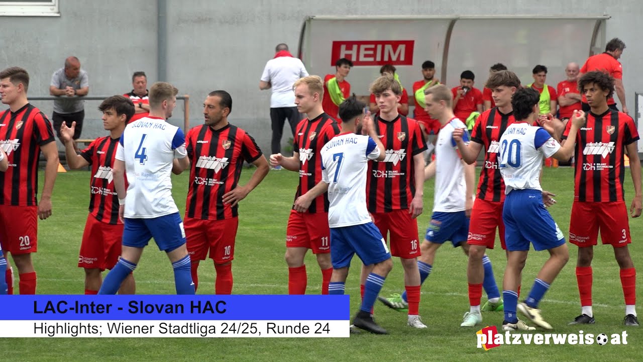 Highlights LAC - Slovan, Wiener Stadtliga 2024/25