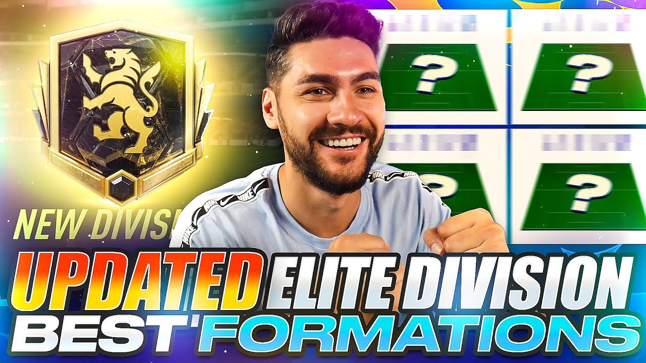 MY UPDATED ELITE DIVISION BEST FORMATIONS & CUSTOM TACTICS in FIFA 23 ULTIMATE TEAM