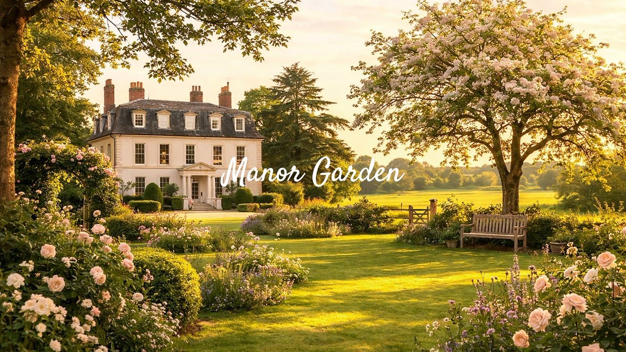 Relaxing Classical Piano — Peaceful Manor Garden