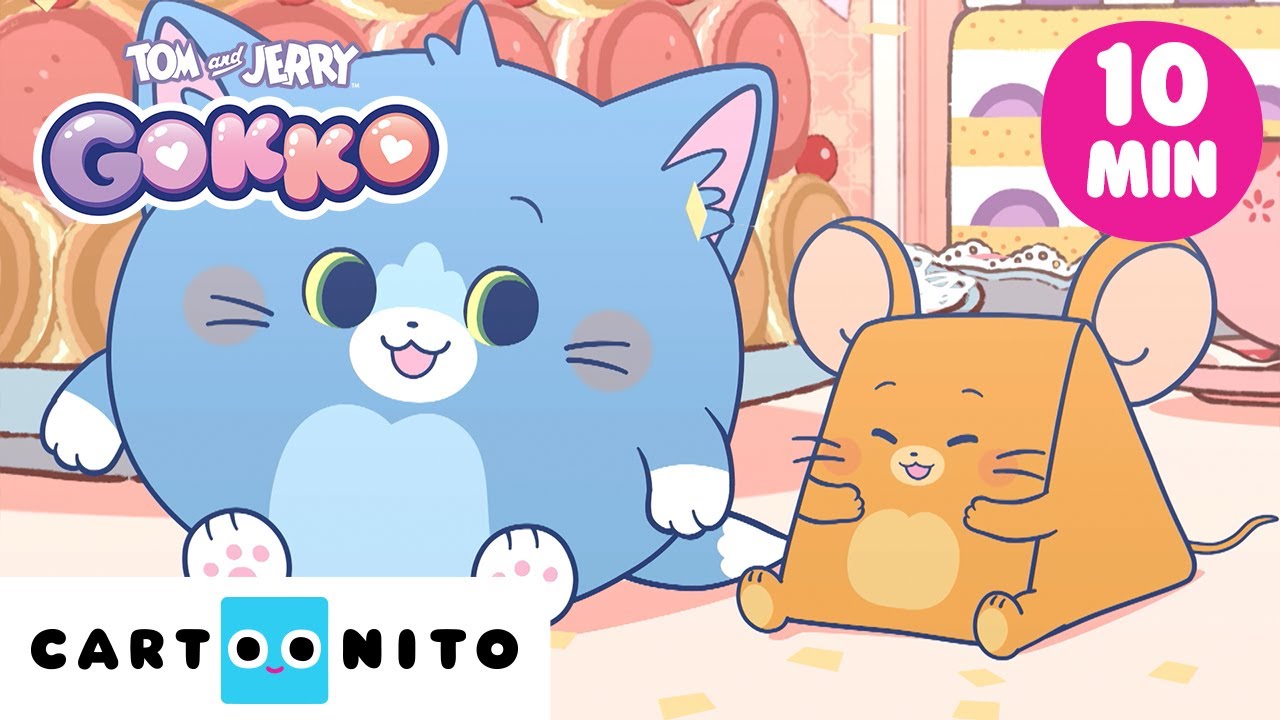 Tom e Jerry Gokko | Jerry, o Ladrão de Queijo | NOVA SÉRIE | Cartoonito