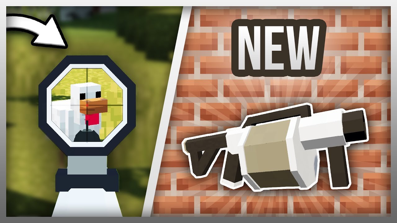 ✔️ NEW Scopes and Models! (MrCrayfish's Gun Mod)