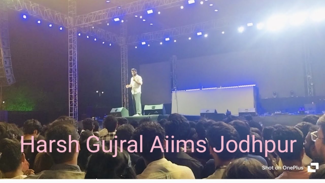 Stand up Comedy Harsh Gujral Aiims jodhpur#aiims #aiimsjodhpur #aiimsdelhi #unbelievable 😍