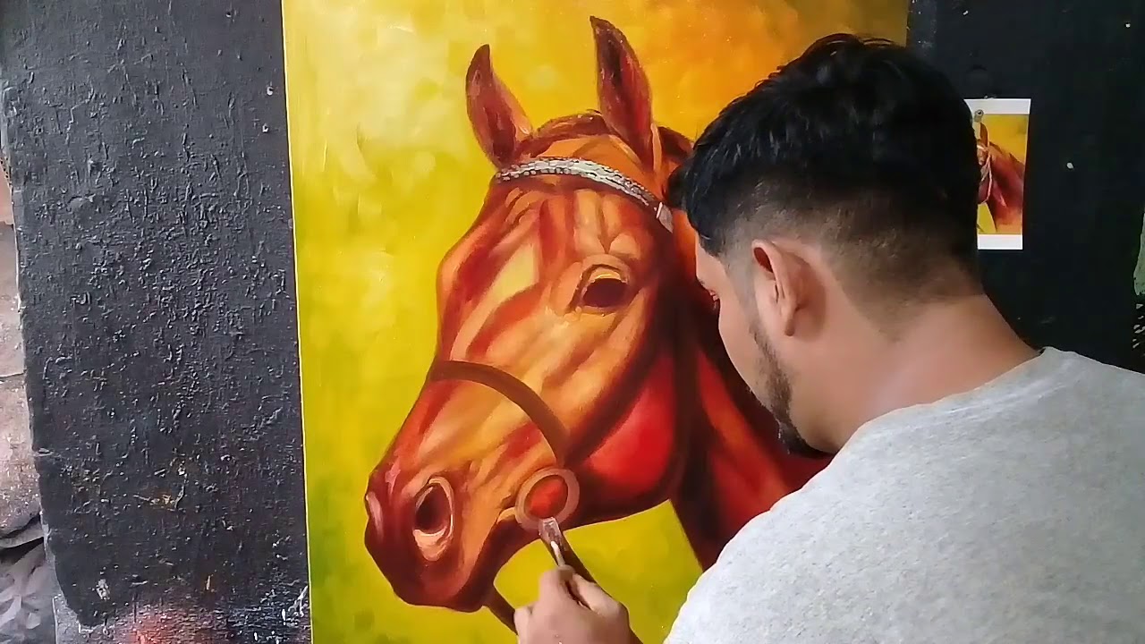 La manera mas fácil de pintar caballos