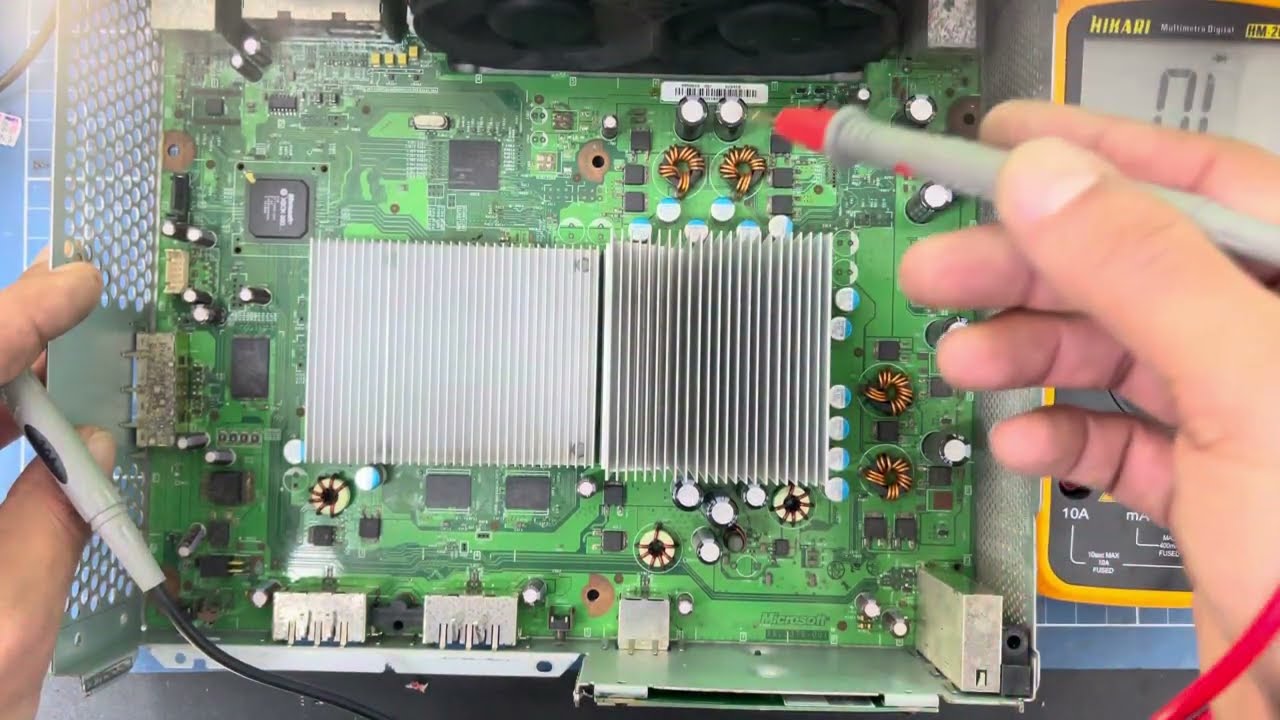 Xbox 360 Fat não liga, diagnóstico