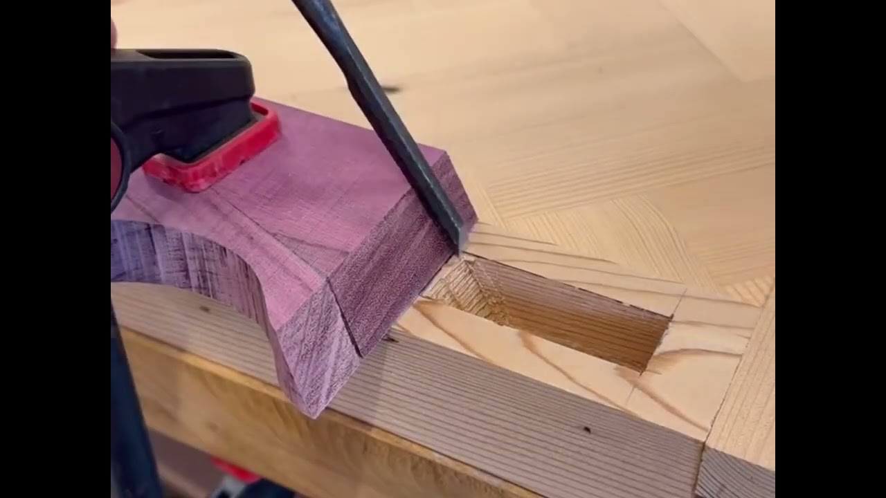 How to Create a Wooden Table from Used Wood | DIY Furniture Project