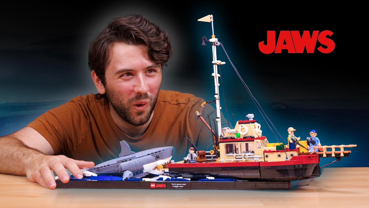 LEGO Ideas ОБЗОР ЧЕЛЮСТЕЙ | Набор 21350