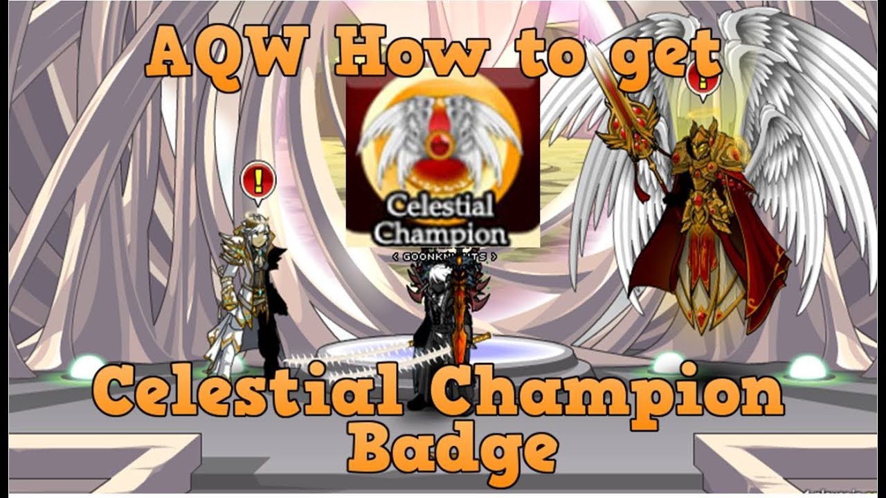 AQW How to Get Celestial Champion Badge