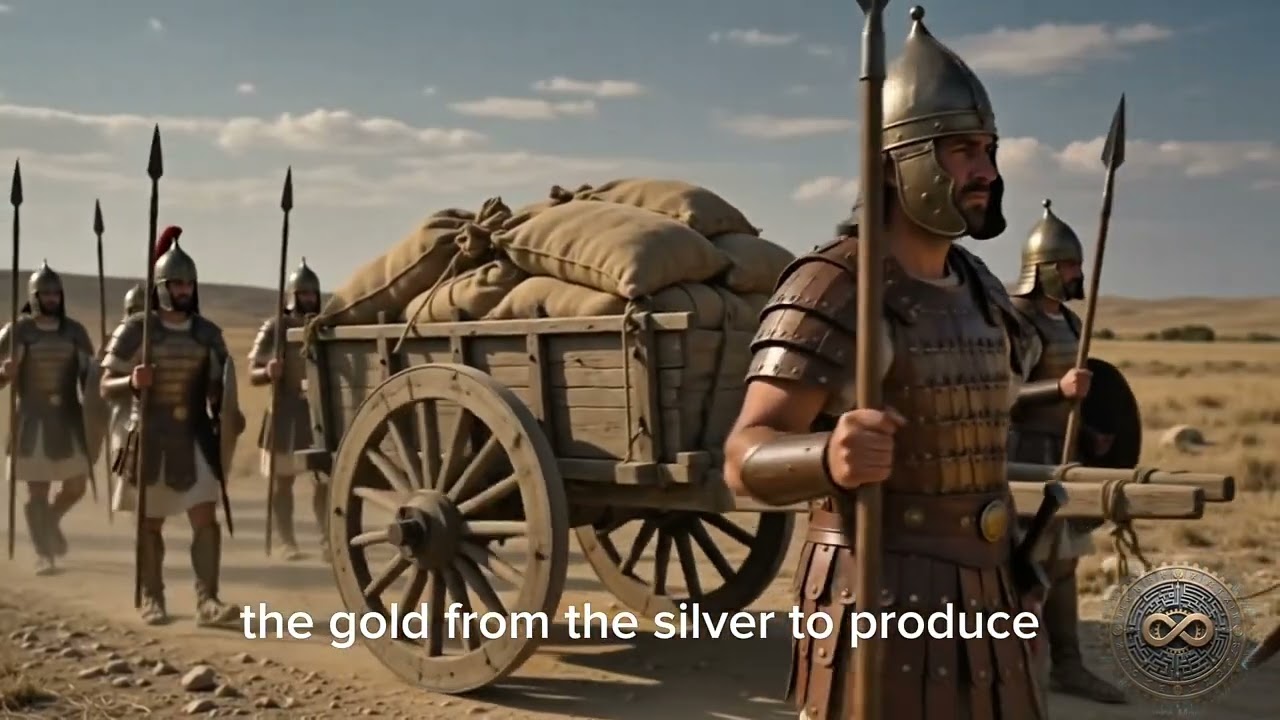 World's first official stamped coin