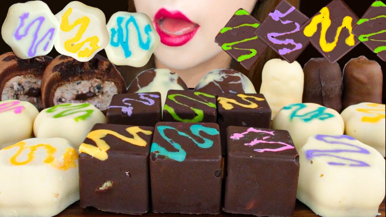 【ASMR】【咀嚼音 】手作りドバイチョコ🍫DUBAI CHOCOLATE 🍫 MUKBANG 먹방 食べる音 EATING SOUNDS NO TALKING