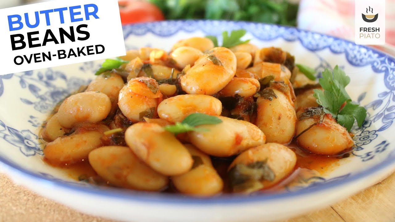 Gigantes - Butter beans oven baked | Fresh Piato