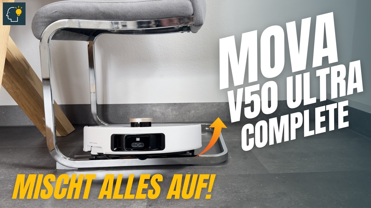 Mova V50 Ultra Complete | Test | Der ultimative Saugroboter für Tierbesitzer?